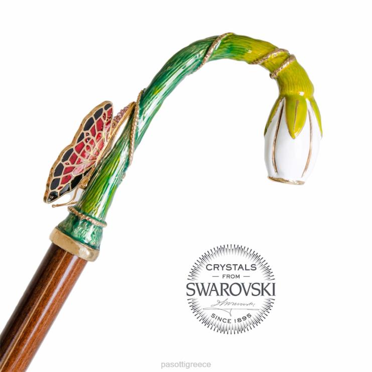 ομπρέλα | PASOTTI 189 5x790-10 k90 - κόκκινη ομπρέλα πεταλούδας 2N6B8550 γυναίκες